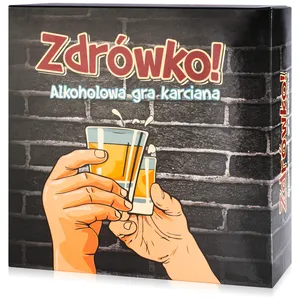 Alkoholowa gra towarzyska "Zdrówko!" prezent na 18 urodziny - 71235866