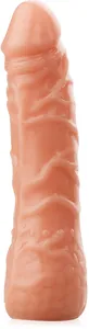 Mięsisty żelowy penis dildo dong 16 cm lbb 007001