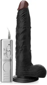 Realistyczny wibrator penis na przyssawce do głębokiej penetracji - 51373379