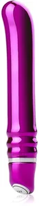 Brilliant – metaliczny różowy wibrator ze stymulatorem puntku 