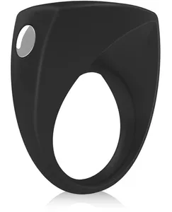 Ovo – czarny ring erekcyjny z wibracjami 