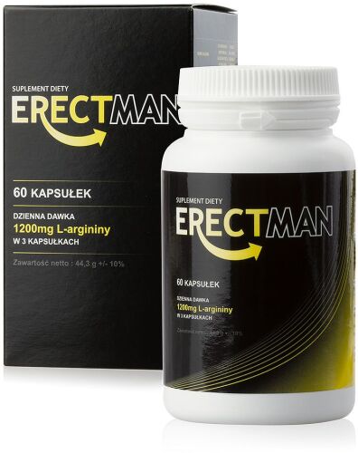 SUPLEMENT DIETY ERECTMAN - NAJSILNIEJSZY ŚRODEK NA EREKCJĘ 60 TAB - SEH 05
