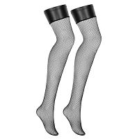 Obsessive lateksowe pończochy kabaretki Darkessia - 72949160 - 4