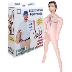 Dmuchana lalka miłości LISTONOSZ penis 20 cm - 71579101