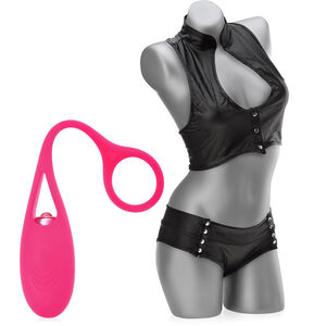 Zestaw dla kobiet wibrujące jajeczko + komplet bielizny - 79965847