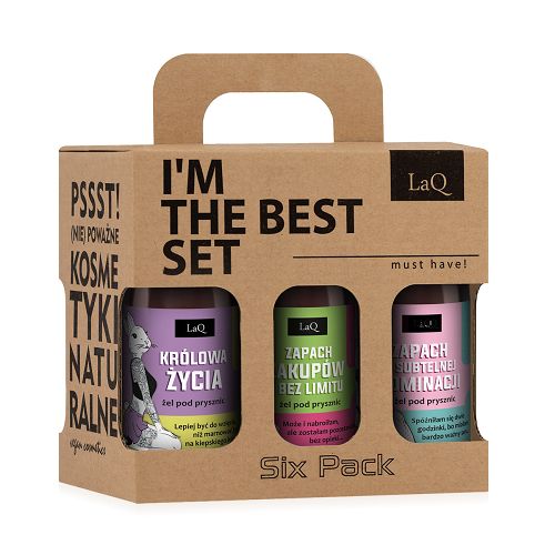 LAQ wegański zestaw żeli pod prysznic dla kobiet SUBTELNA DOMINACJA 6x100ml - 76756998