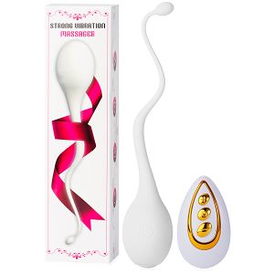 Wibrujące jajeczko plemnik biały 40 funkcji - 75622289