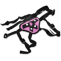 Solidny strap-on pas z pierścieniem na sztucznego penisa dildo - 79154029 - 2