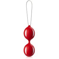 Wibrująco-masujące kulki - 100% silikon - od sex4fun - czerwone – ssd 6511442 - 2