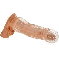 Miękki żelowy mastrubator podwójnie zwężony dla mocnej stymulacji penisa - 71302070 - 2