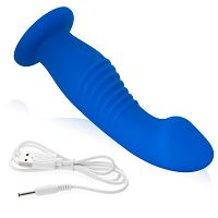 Realistyczny giętki prążkowany wibrator 9 funkcji 18 cm - 74267554 - 2