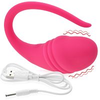 Wibrujące jajko stymulujące sterowane aplikacją - 9 funkcji - 72566182 - 2