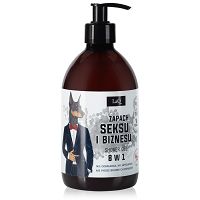 Wegański zestaw dla mężczyzn DOBERMAN żel+balsam - 71434049 - 3