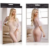 Bodystocking open crotch bielizna erotyczna kombinezon z siateczki – 74917843 - 4
