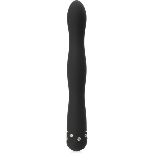 STYLOWY WIBRATOR Z CYRKONIAMI PIĘKNY MASTURBATOR DO WAGINY I ANALU - 77566834