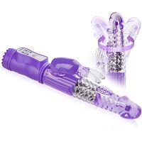 Wibrator rotacyjny z kulkami i królikiem 36 opcji wibracji – 78159507 - 4