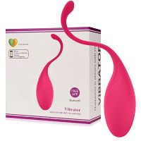 Silikonowe jajko sterowane aplikacją jajeczko wibrujące - 71479913 - 4