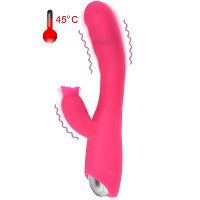 Wibrator z języczkiem 30 funkcji wibracji + funkcja grzania 78036922 - 3