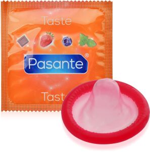 Pasante strawberry – prezerwatywa truskawkowa 1 szt – pss 1050ra