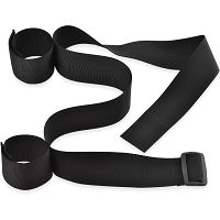 Uprząż do krępowania bdsm regulowany pas z opaskami na ręce - 74434551 - 3