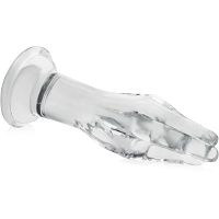 Żelowa dłoń do fistingu bdsm dildo ręka 1:1 na mocnej przyssawce - 70090448 - 2