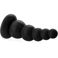 Dildo analne mięsisty kulkowy dong na przyssawce penetrator anusa - 76652955 - 2