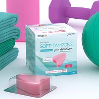 Tampony gąbeczki do używania podczas seksu SOFT TAMPONS MINI 3 szt - 72165692 - 4