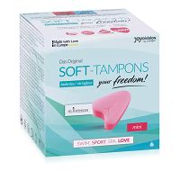 Tampony gąbeczki do używania podczas seksu SOFT TAMPONS MINI 3 szt - 72165692 - 3