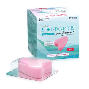Tampony gąbeczki do używania podczas seksu SOFT TAMPONS MINI 3 szt - 72165692