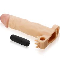 Maxymalne wydłużenie członka - wielofunkcyjna nakładka na penisa - 72516477 - 3