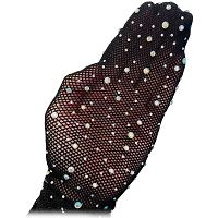 Seksowne rajstopy damskie kabaretki z kryształkami - 71448722 - 2