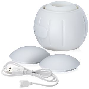 Dyskretny masturbator z wypustkami 6 opcji wibracji - 71720001