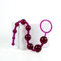 Kulki analne na giętkim łańcuszku 31,5 cm - 75441023 - 3