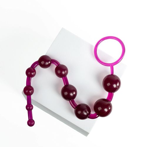 Kulki analne na giętkim łańcuszku 31,5 cm - 75441023