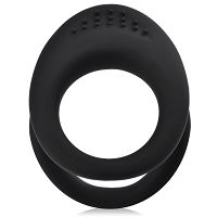 Pierścień erekcyjny na penisa i jądra, stymulacja łechtaczki - 79477636 - 3
