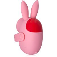 Różowy króliczek mini masażer całego ciała masturbator dla kobiet - 79186214 - 4