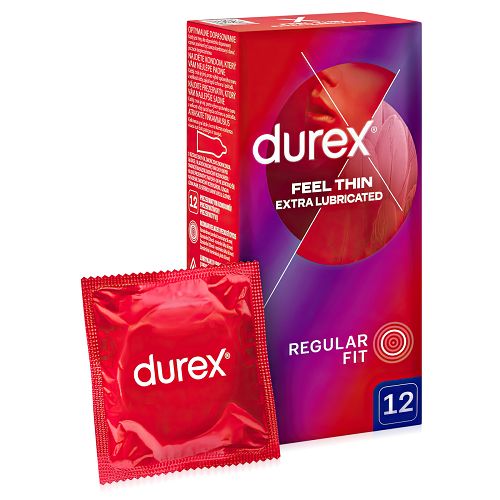 Durex Feel Thin Extra Lubricated cienkie prezerwatywy - 74515930