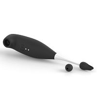 Masażer 2w1 punktowy stymulator łechtaczki + powietrzny masażer - 73418720 - 2