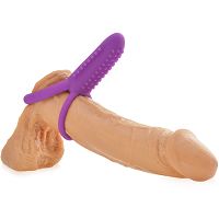 Pierścień erekcyjny z wibracjami - turbo masaż łechtaczki - 72167253 - 2