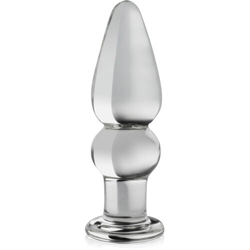 KULKOWY KOREK ANALNY SZKLANY PLUG ZATYCZKA ANUSA – 78496829