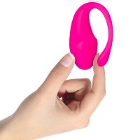 Różowe wibrujące jajeczko sterowane aplikacją 9 trybów - 75871882 - 6