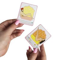 Gra erotyczna dla par kamasutra 40 kart + klepsydra - 70380682 - 2