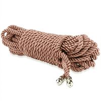 Rebellion beżowa lina do krępowania bondage BDSM 10 m - 77126084 - 3
