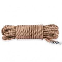 Rebellion beżowa lina do krępowania bondage BDSM 10 m - 77126084 - 5