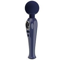 Granatowy elegancki masażer WAND dla kobiet 90 programów - 74526849 - 7