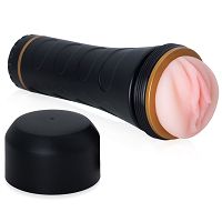 Realistyczny masturbator pochwa w eleganckiej tubie 27 cm - 77164678 - 2