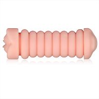 Dwustronna realistyczna sztuczna pochwa w tubie usta + wagina - 70309220 - 2