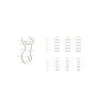 Obsessive subtelne białe body koronkowe Alissium - 73202968 - 6