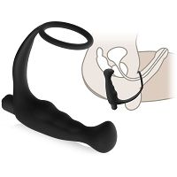 Masażer prostaty 10 programów + ring na penisa lub jądra – 72271382 - 5