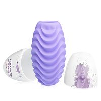 Fioletowy dyskretny masturbator męski jajko sztuczna pochwa -77745732 - 4